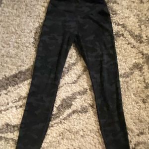 Camouflage black pants